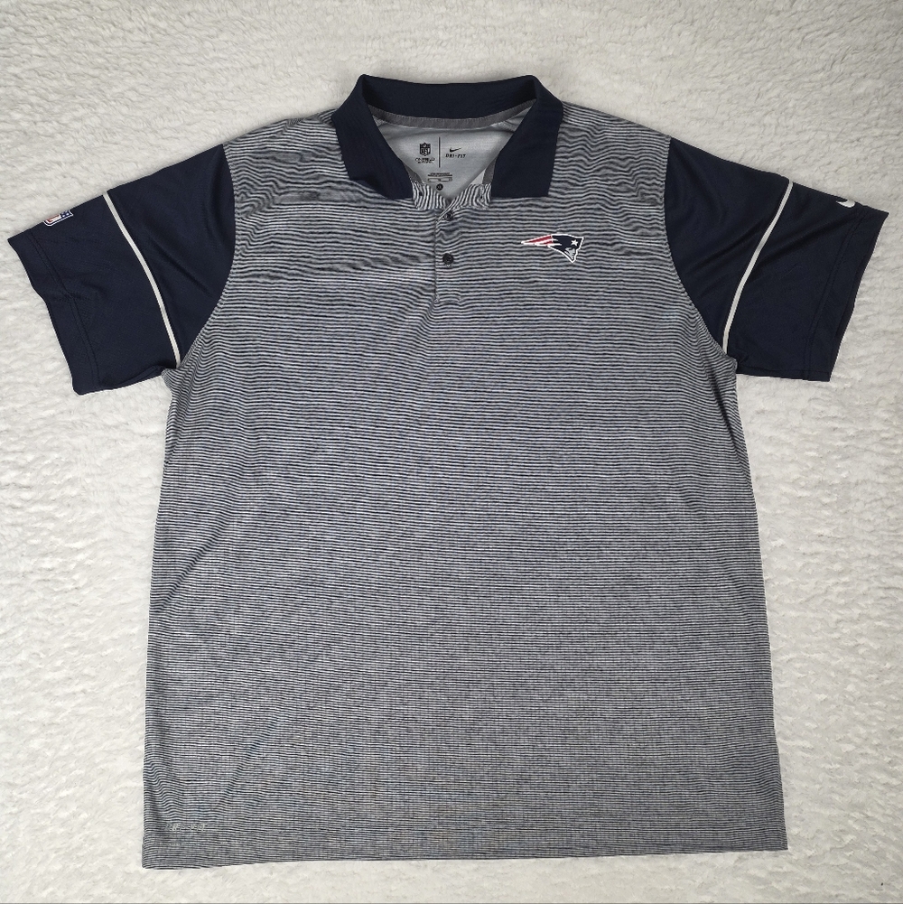 Nike On Field New England Patriots Polo Shirt Men XL
